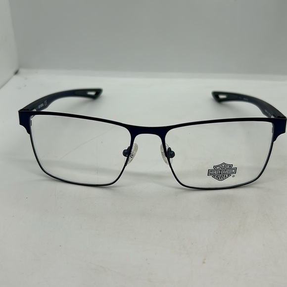 Harley-Davidson Men HD0880 EYEGLASSES Frames 091 Matte Blue. NWT - Picture 2 of 8